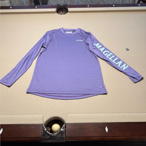 Magellan Outdoors Purple Long Sleeve Tee - Picture 1 of 6